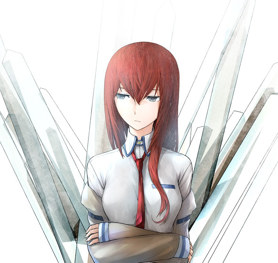 A little Kurisa. - Anime, Not anime, Okabe rintaro, Kurisu makise, Faris nyannyan, Steins gate, Steins Gate 0, Longpost