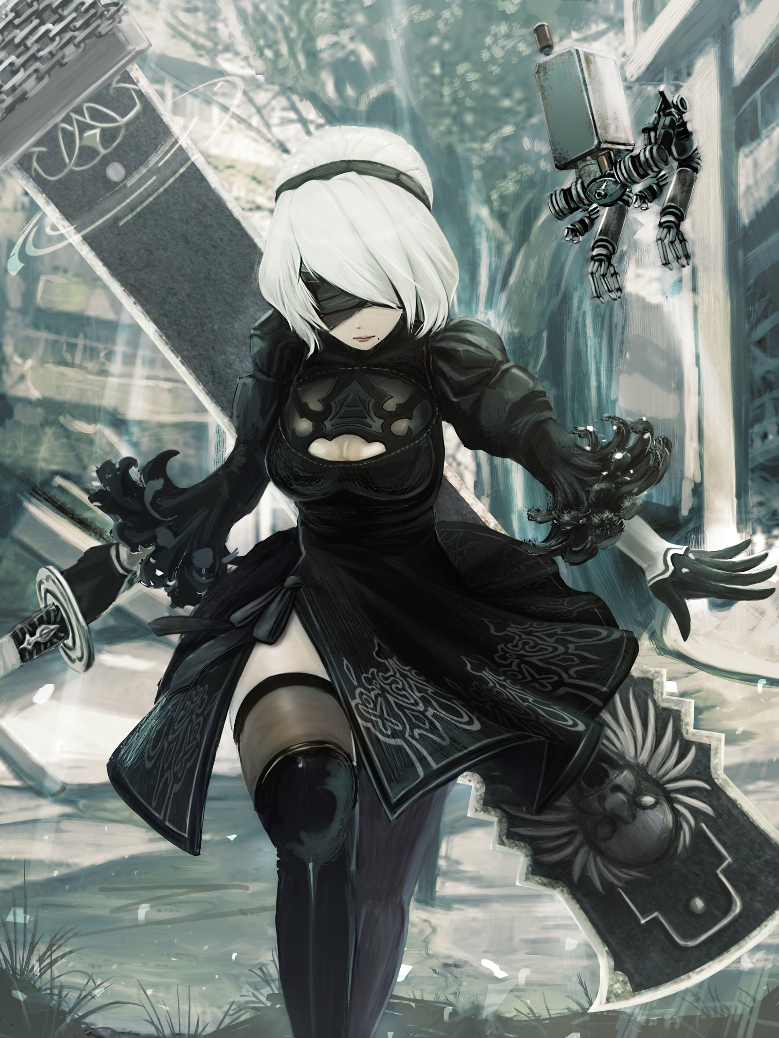 NieR: Automata - NSFW, Yorha unit No 2 type B, NIER Automata, Anime, Games, Longpost