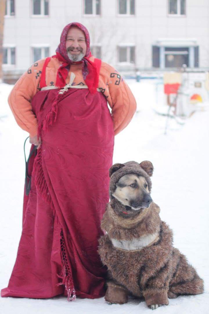 Masha and the Bear - Cosplay, Russian cosplay, Russian production, Dog, Dogs and people, Competition, Self-irony