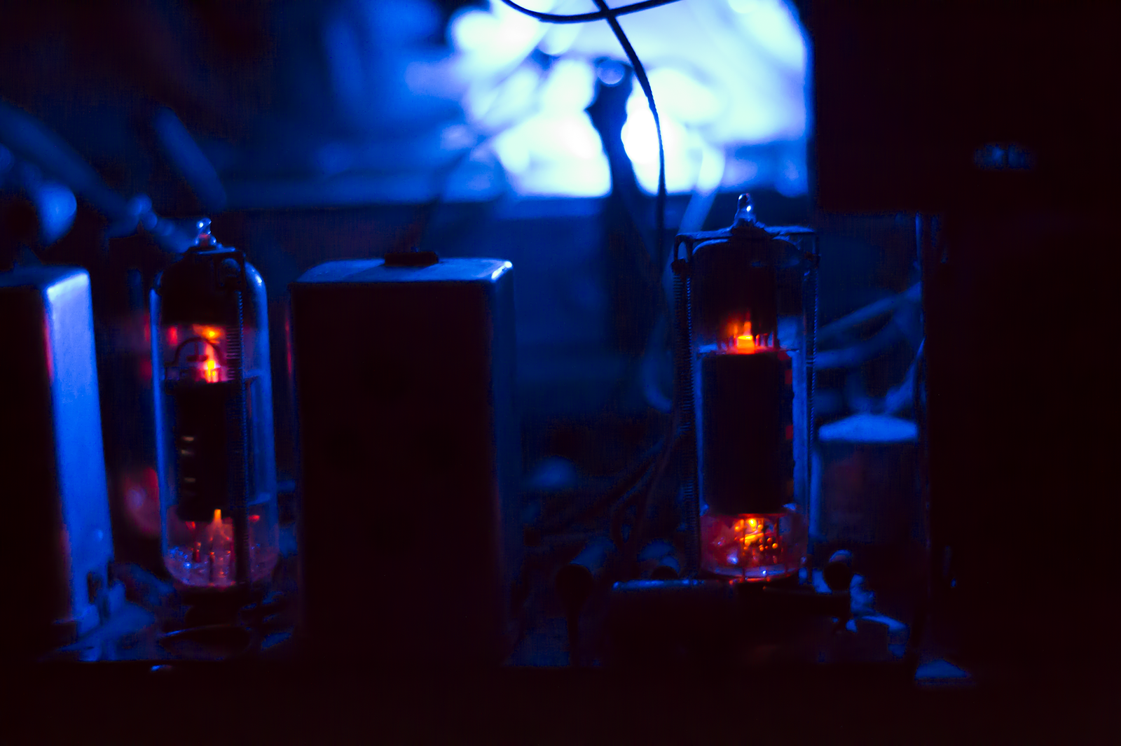 Everyone has their own garlands for the New Year) - My, Radio tubes, Radiogram, , Garland, New Year, , Insomnia