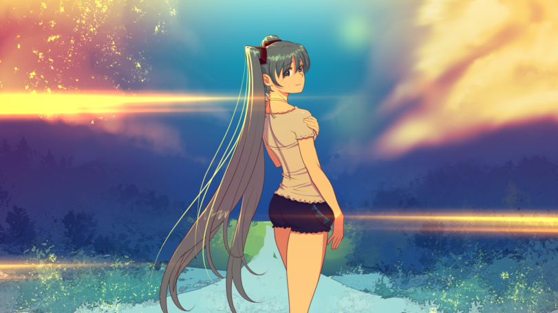 A little fresh from 7DL. - Endless summer, Anime, Not anime, Images, Art, 7dl