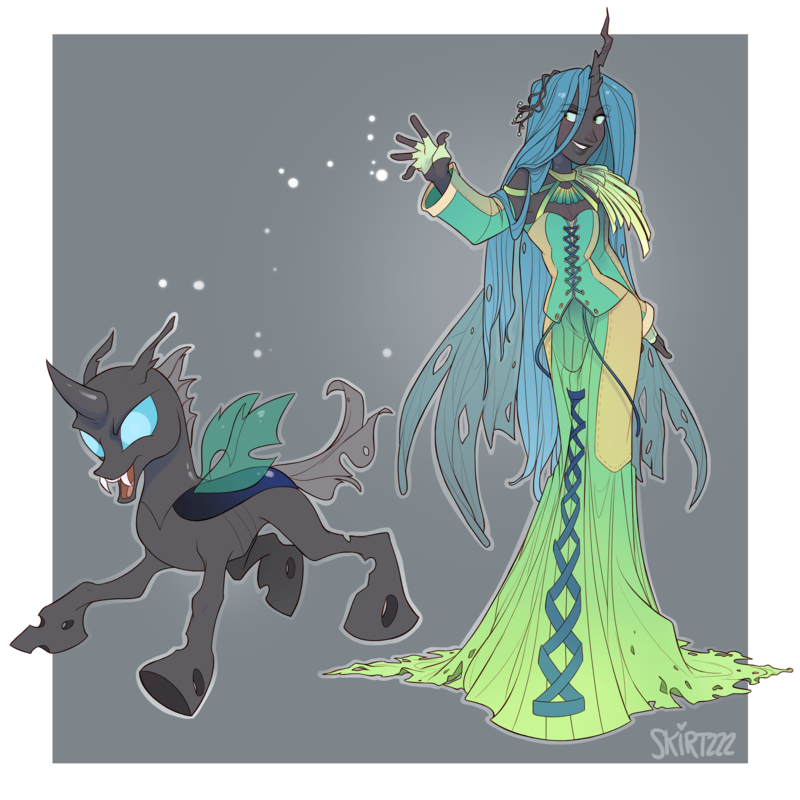 For the glory of Roy! - Anthro, My little pony, Queen chrysalis