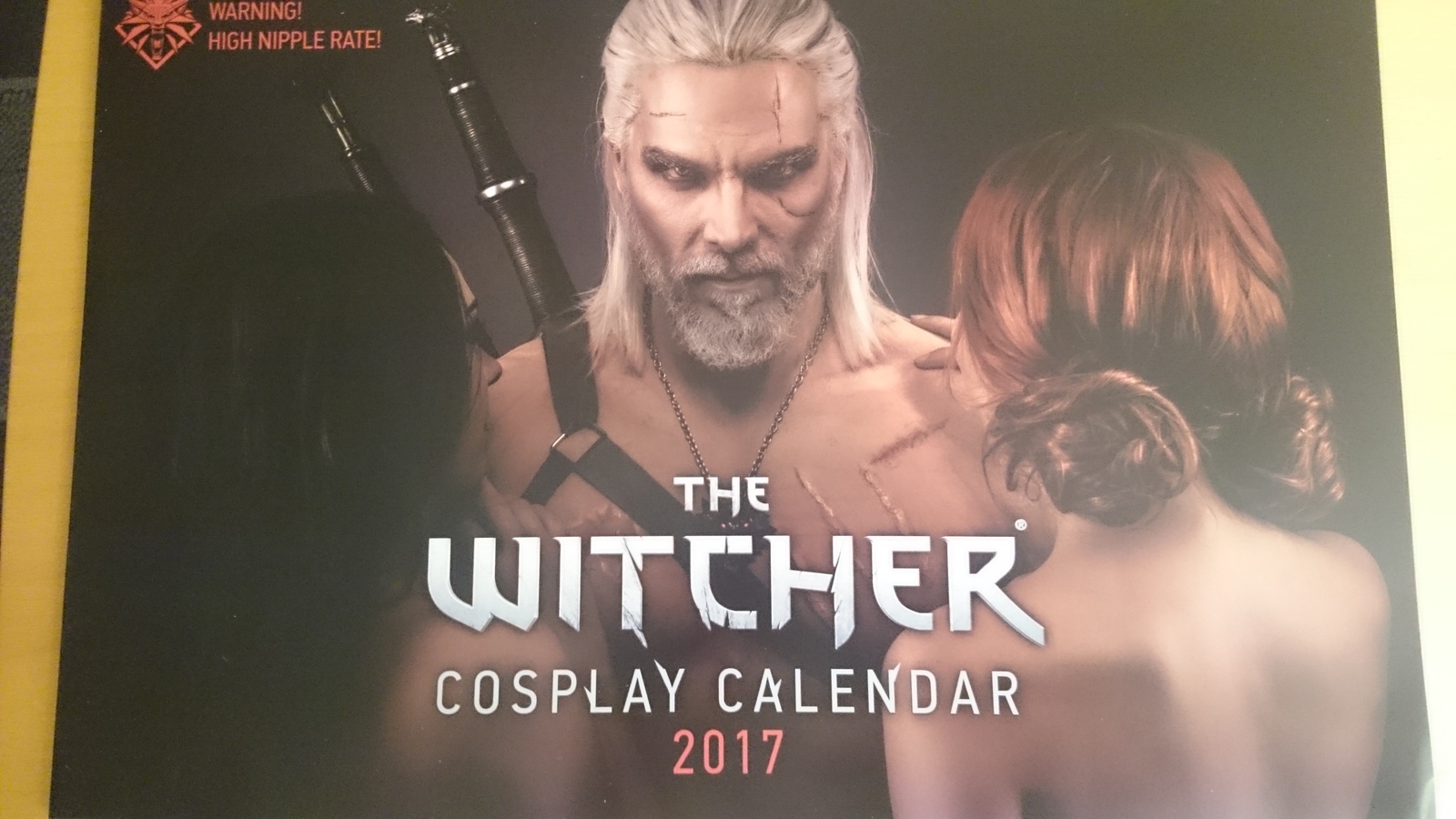 The Witcher, the contents of the official calendar for 2017 - NSFW, My, Cosplay, Geralt of Rivia, The Witcher 3: Wild Hunt, The calendar, Longpost