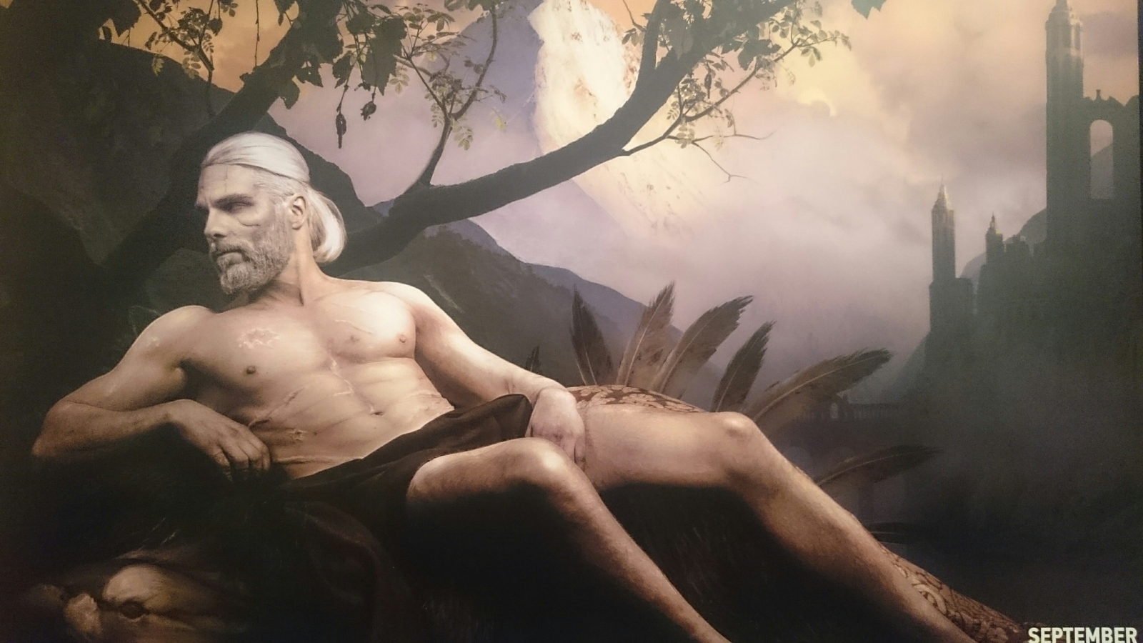 The Witcher, the contents of the official calendar for 2017 - NSFW, My, Cosplay, Geralt of Rivia, The Witcher 3: Wild Hunt, The calendar, Longpost