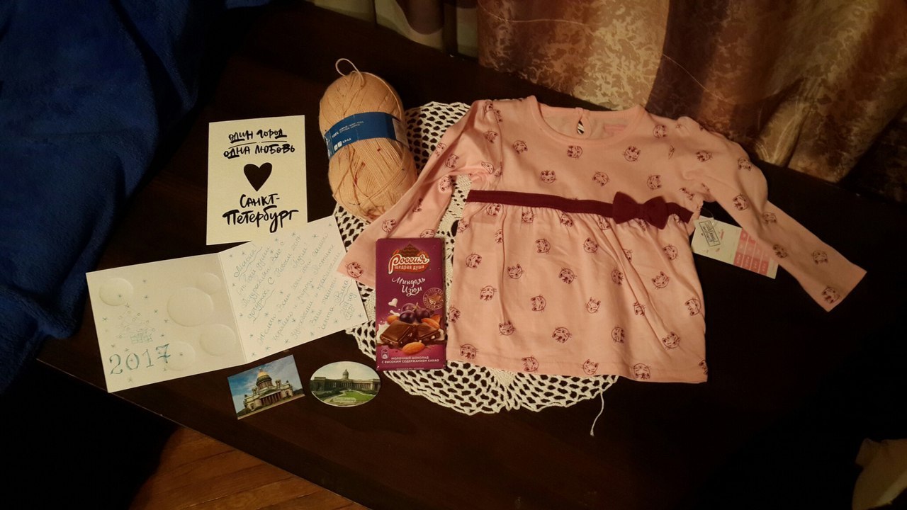 A gift from Secret Santa from St. Petersburg - My, New Year, Secret Santa, Gift exchange, Longpost