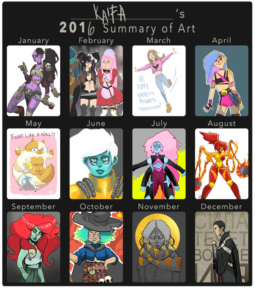 Drawing results 2016 - My, Drawing, Digital drawing