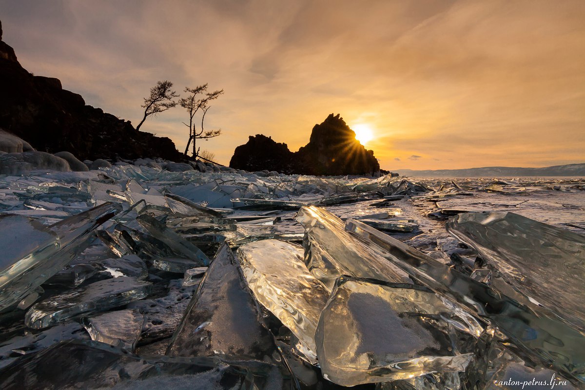 Baikal ice - Russia, Photo, Baikal, Ice, Winter, Nature, Landscape, Gotta go, Longpost