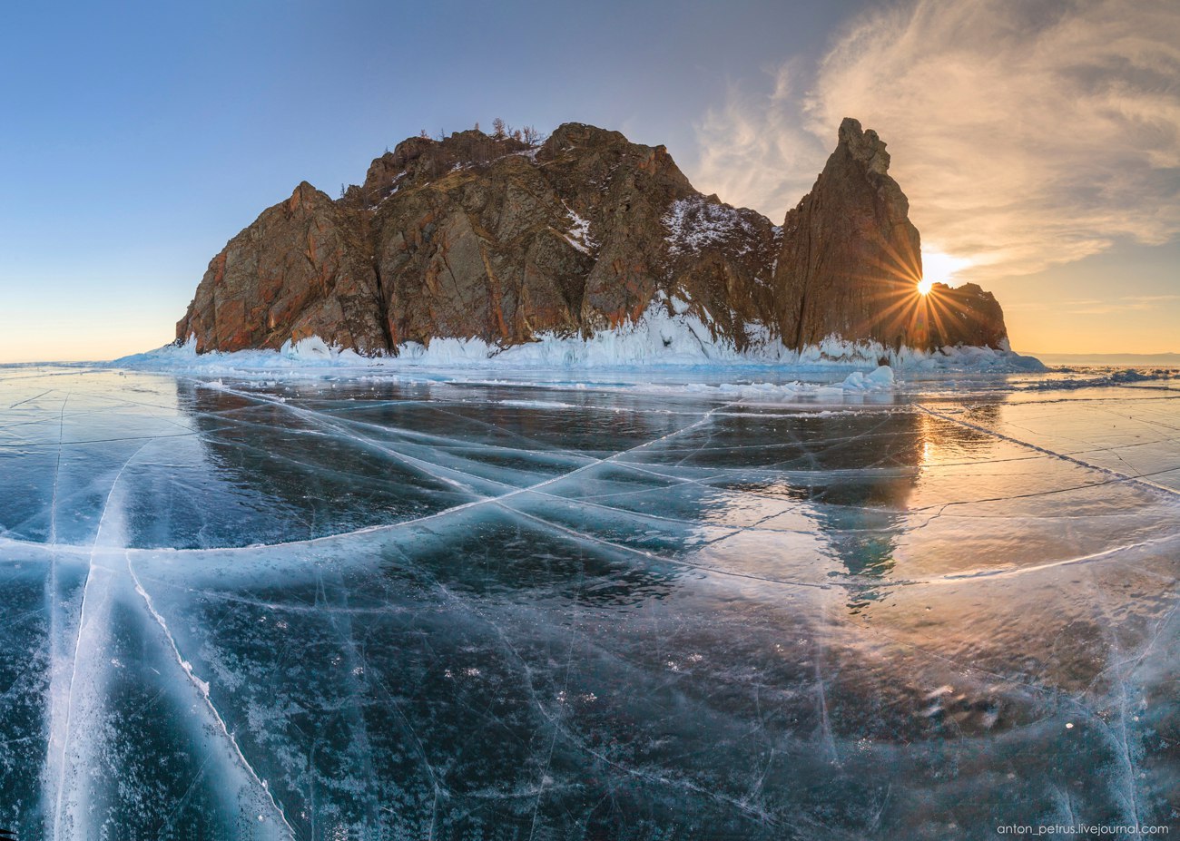 Baikal ice - Russia, Photo, Baikal, Ice, Winter, Nature, Landscape, Gotta go, Longpost