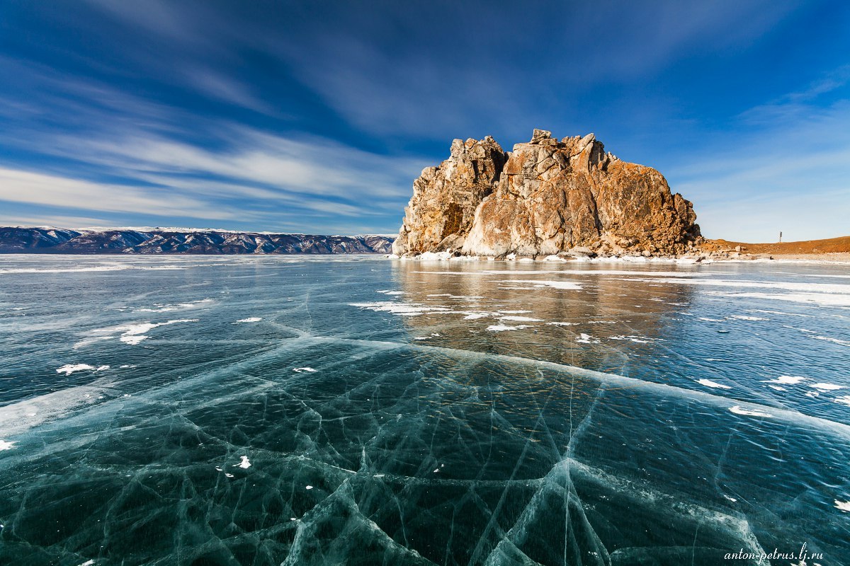 Baikal ice - Russia, Photo, Baikal, Ice, Winter, Nature, Landscape, Gotta go, Longpost