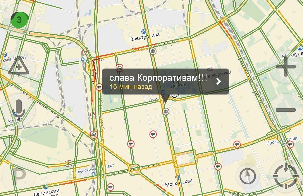 In St. Petersburg, the second day there are almost no traffic jams - Navigator, Corporate, Liberty