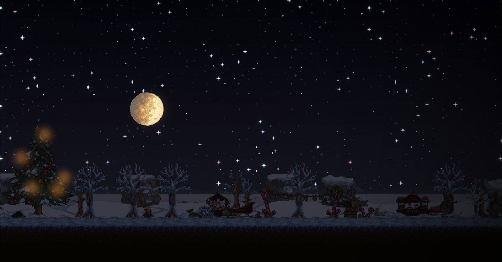 Christmas update for Life is Hard - Инди, Unity, Pixel Art, New Year