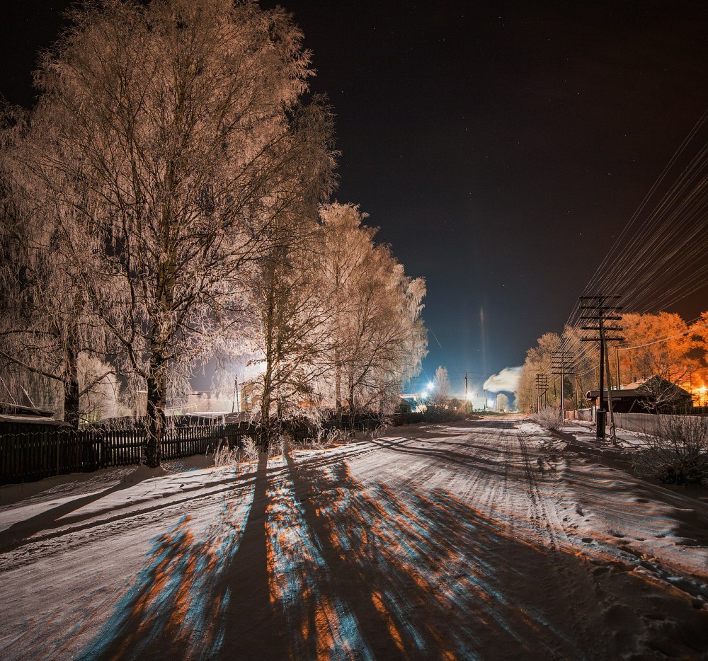 Velsk in anticipation of the new year - Velsk, Backwoods, Landscape, New Year, Provinces