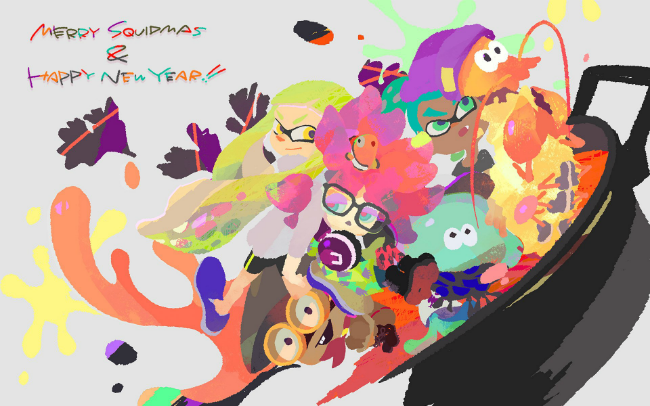 Postcards from game developers - Games, New Year, Postcard, Congratulation, Longpost