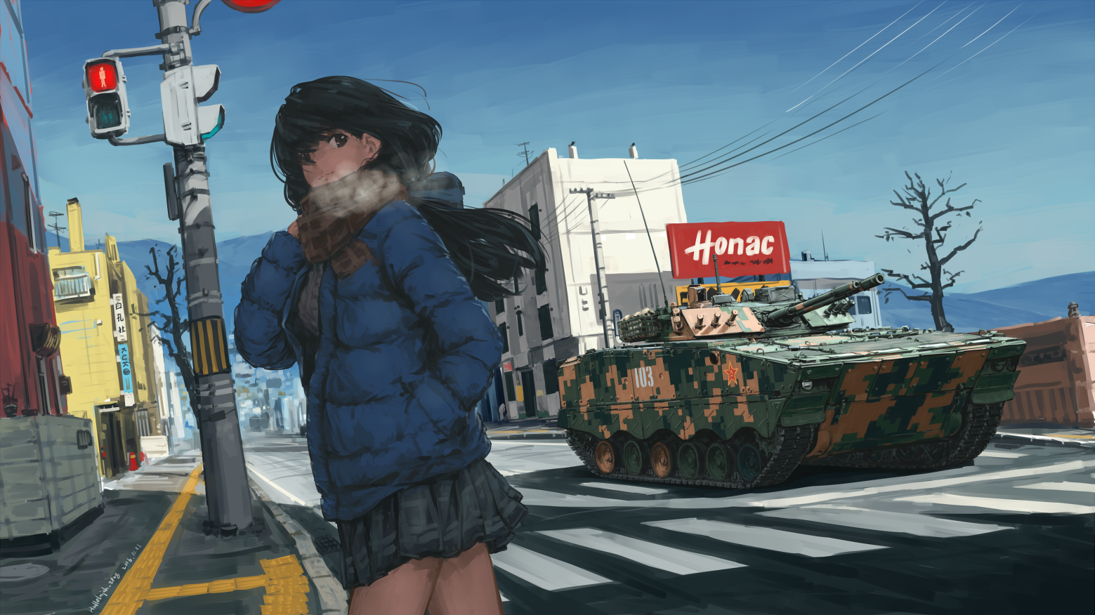 ZBD-97 (Type 97 Chinese IFV) - Anime art, Bmp, , Apc, Anime, Armored vehicles