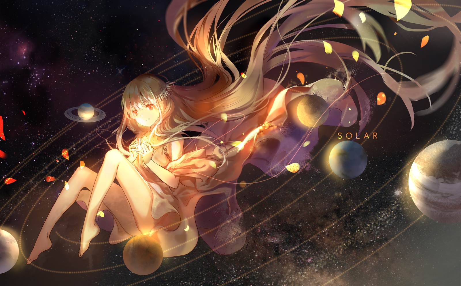 SOLAR - Anime art, Anime, Anime original, Elise