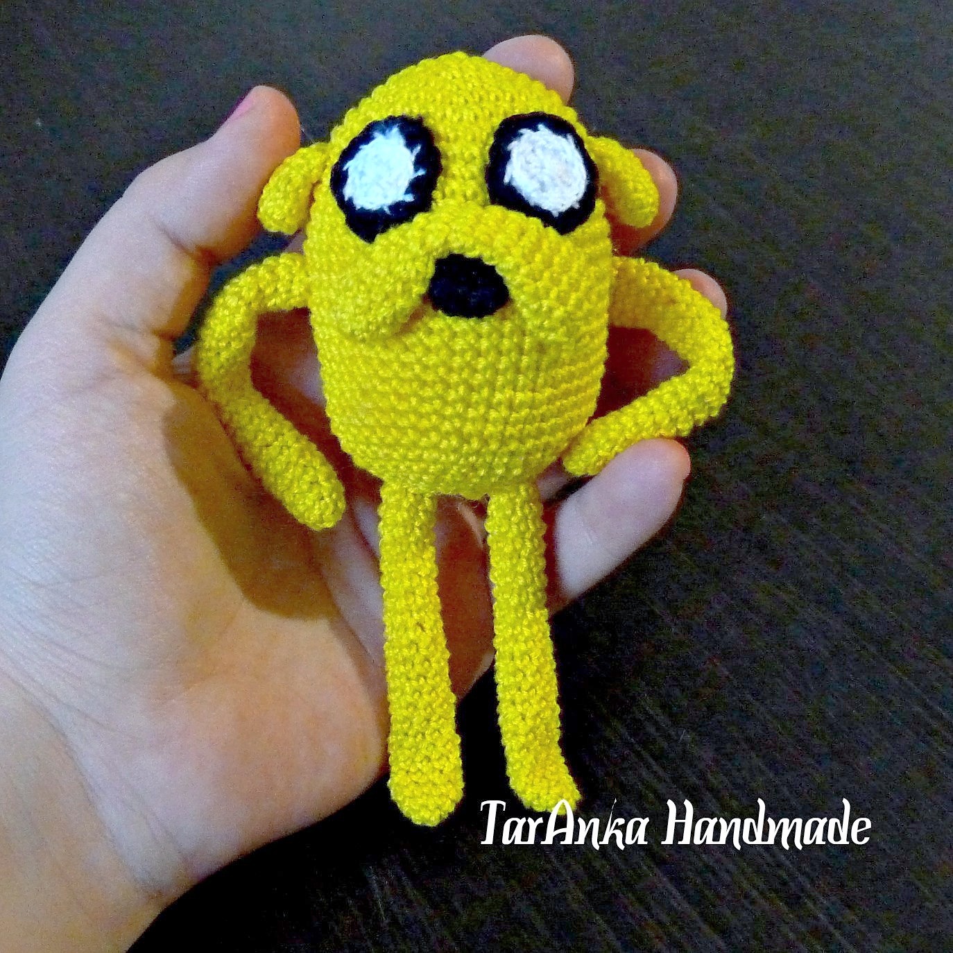 Jake and Puppyrka) - My, Knitting, Adventure Time, Amigurumi, Jake, Princess bubble wrap, Crochet, Knitted toys, Longpost