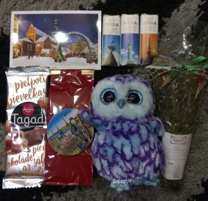 Secret Santa from Riga - My, Secret Santa, Gift exchange, Yummy, Joy, New Year