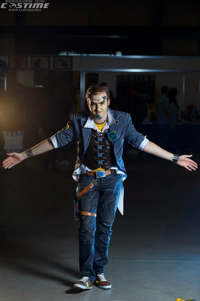 Cosplay on Handsome Jack! First experience - My, Cosplay, Borderlands, Handsome Jack, Games, Trans Girls, Glue moment, Explosion, , Longpost