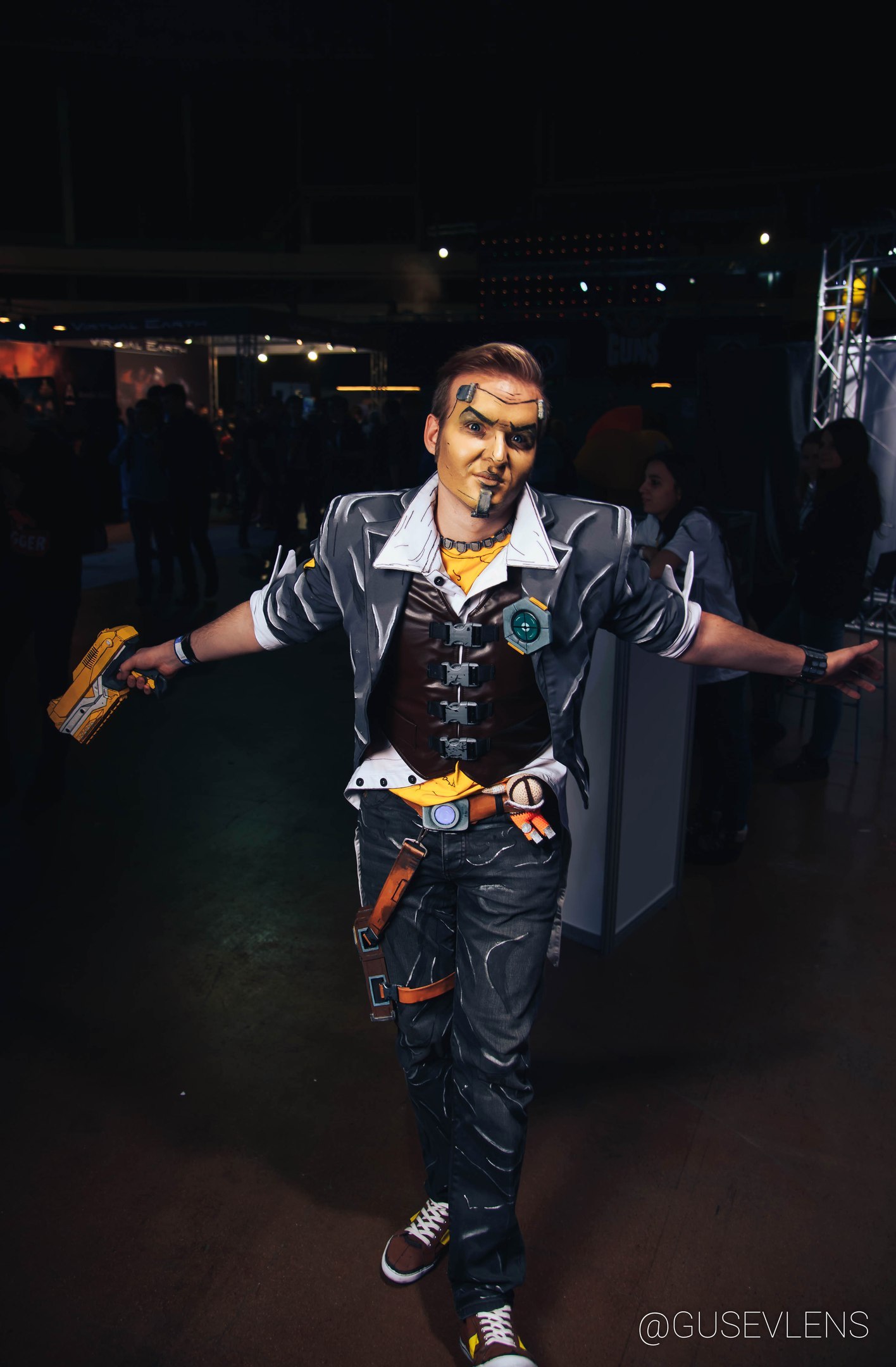 Cosplay on Handsome Jack! First experience - My, Cosplay, Borderlands, Handsome Jack, Games, Trans Girls, Glue moment, Explosion, , Longpost