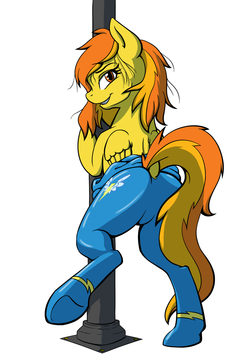 What a weird workout. - My little pony, Spitfire, MLP Edge