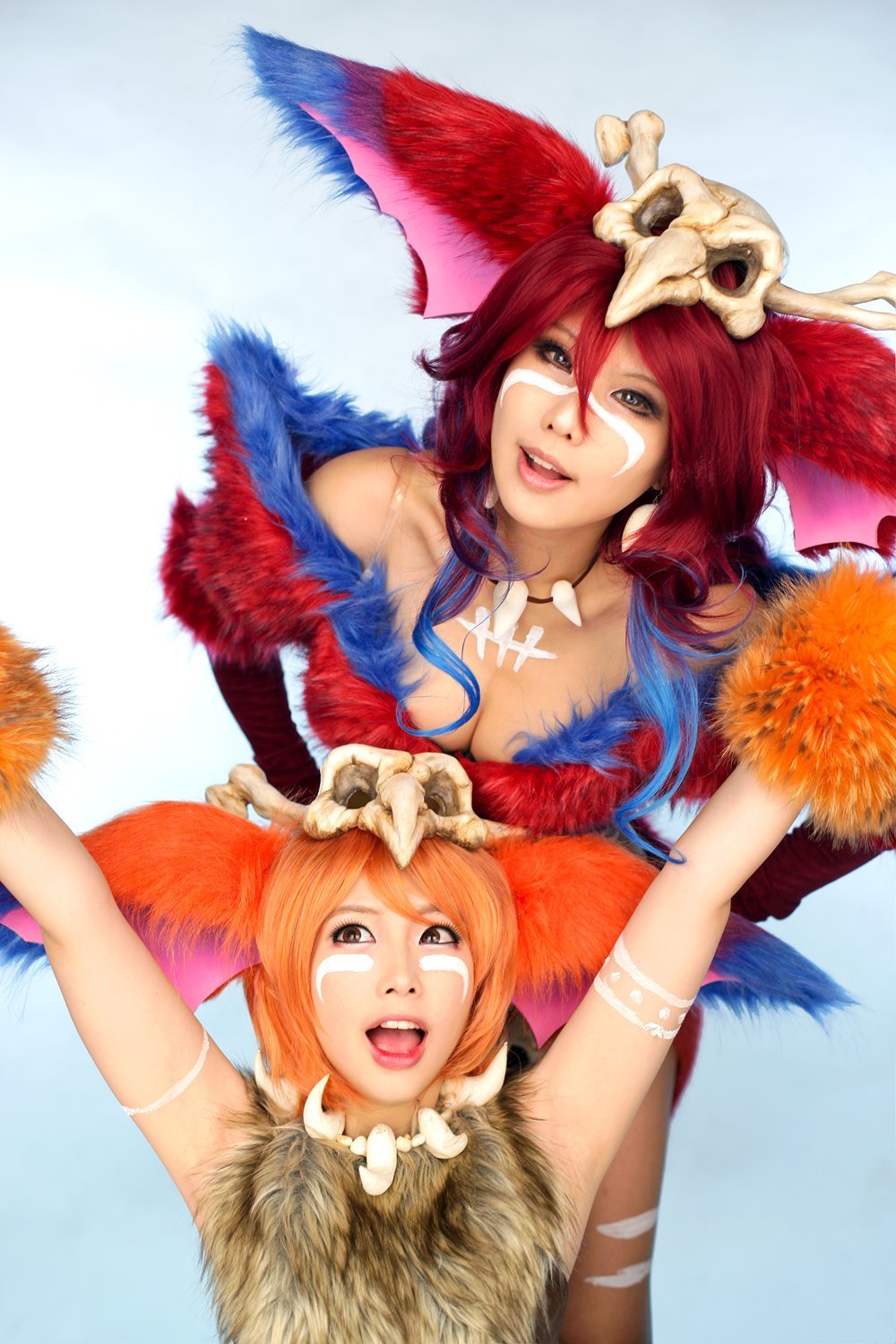 Гнар и Мега-Гнар (League of Legends) - Косплей, League of Legends, LOL, Гнар, Gnar, Азиатка, Девушки, Длиннопост