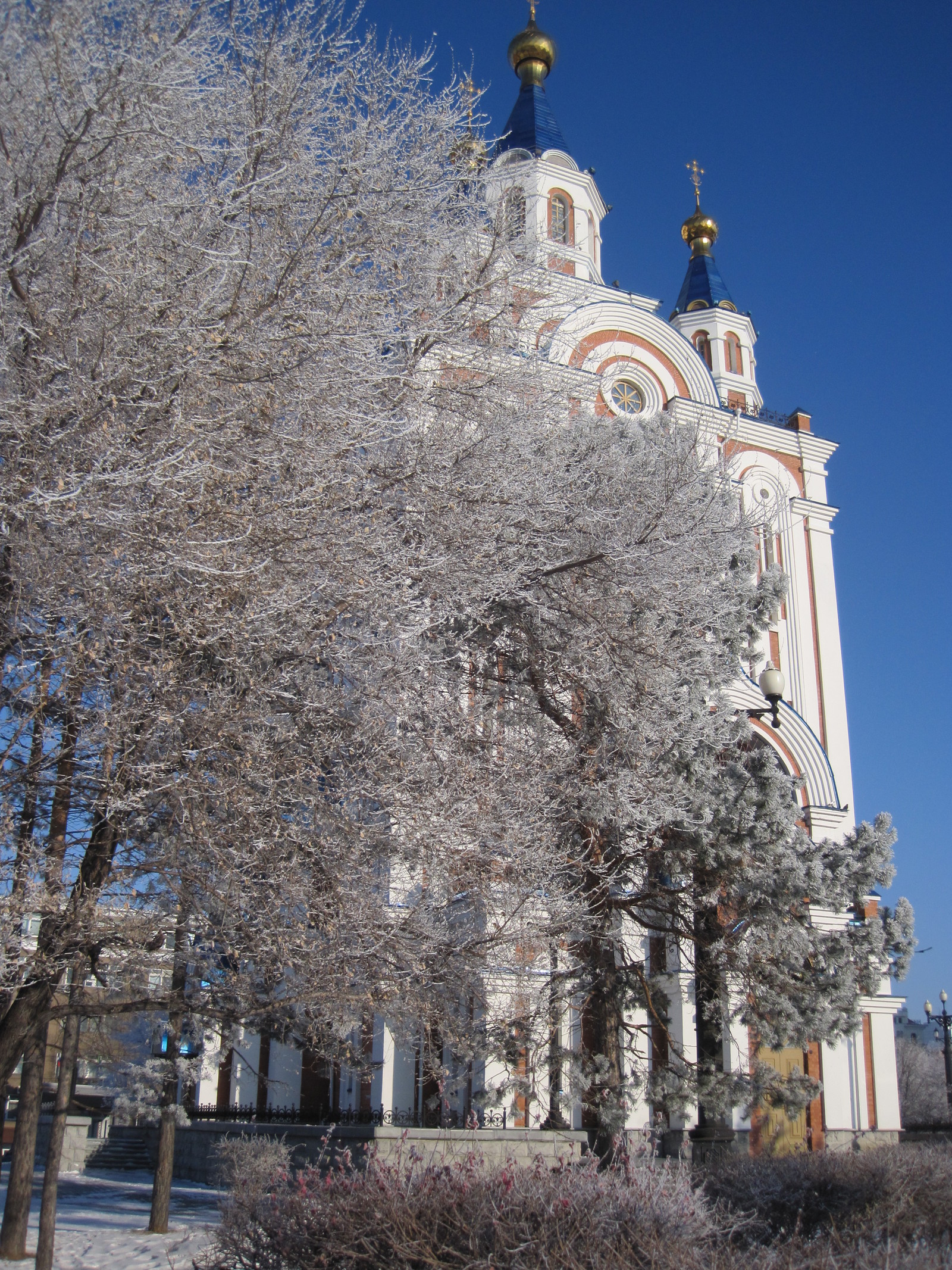 Winter Khabarovsk - My, Khabarovsk, Fog, Story, beauty, Longpost