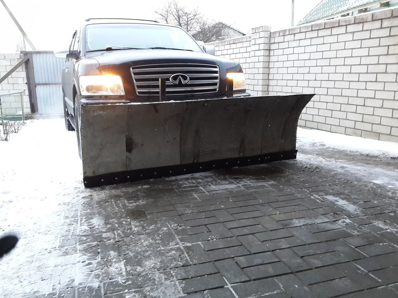 Отвал/плуг снежный для джипа, внедорожника, автомобиля. SnowDogg MD75