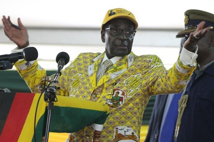 Zimbabwe's president vows to release gay prisoners when one becomes pregnant - Robert Mugabe, The president, Zimbabwe, Pregnancy, Troll