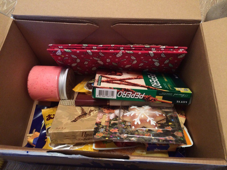 Gift exchange! - My, Package, New Year's gift exchange, Yummy, Vladivostok, Ufa, Pokemon GO, Longpost, Secret Santa