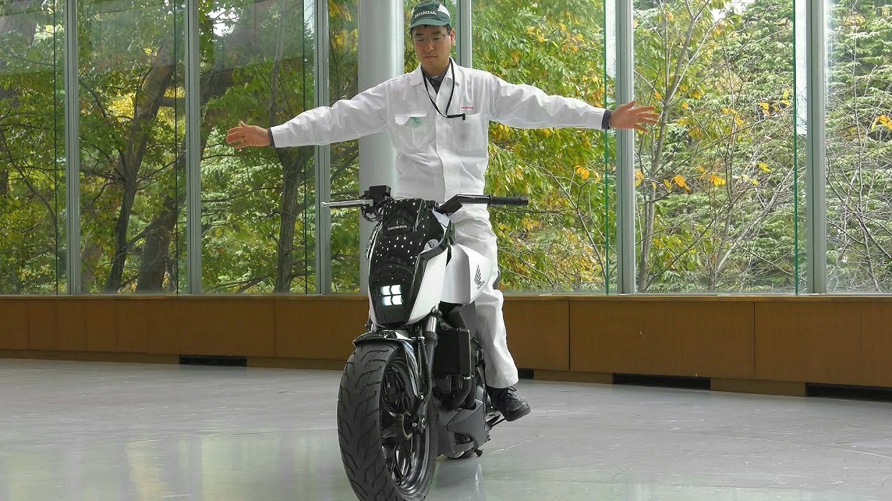 Honda Riding Assist - Honda Riding Assist, Self-Balancing, Хонда мотоцикл honda