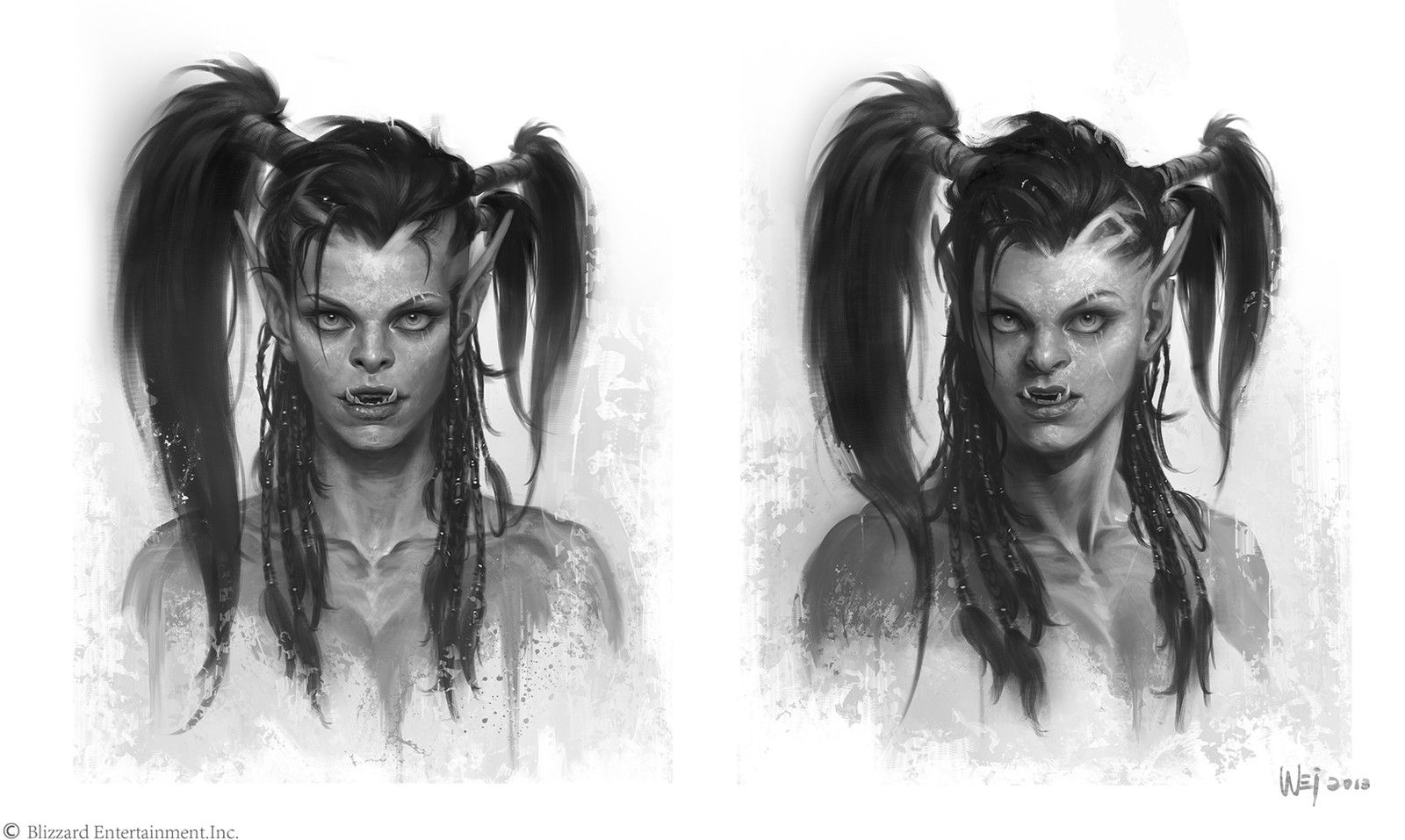 Warcraft movie concept art by artist Wei Wang - NSFW, Warcraft, Art, Concept Art, Warcraft movie, Longpost