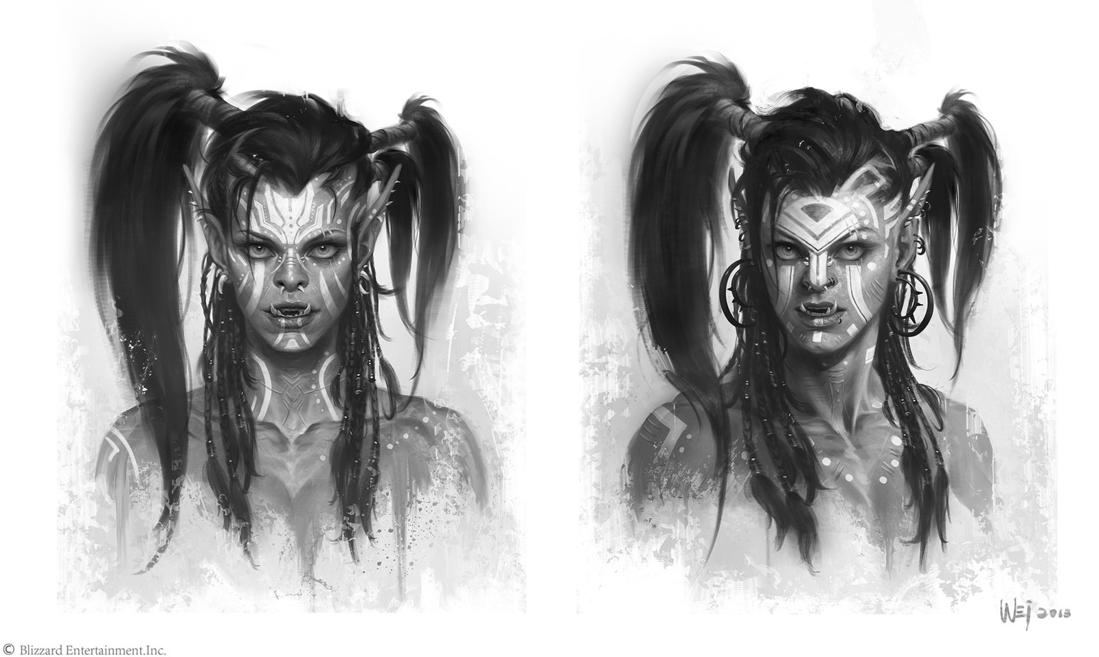 Warcraft movie concept art by artist Wei Wang - NSFW, Warcraft, Art, Concept Art, Warcraft movie, Longpost