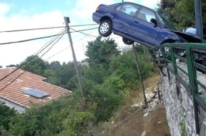 Ridiculous accidents or how they did it ... - Road accident, Auto, Images, Photo, Crash, Longpost