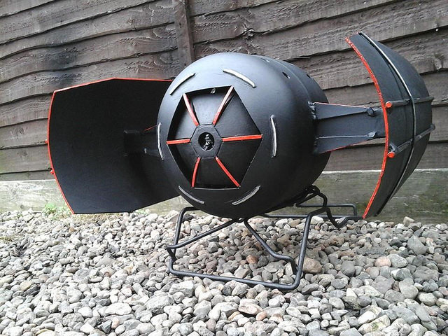 BBQ Geek - Brazier, Geek, Longpost, Craft, Star Wars, Comics