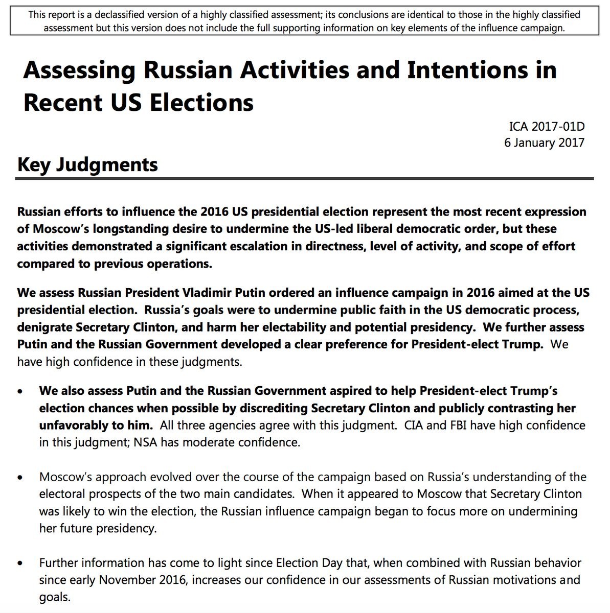 US intelligence agencies declassified report on Russian cyber attacks during elections - Tjournal, US elections, Vladimir Putin, Bill clinton, Trolling, Politics