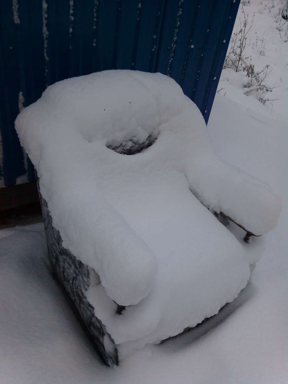 support - My, Snow, Chair, Armchair