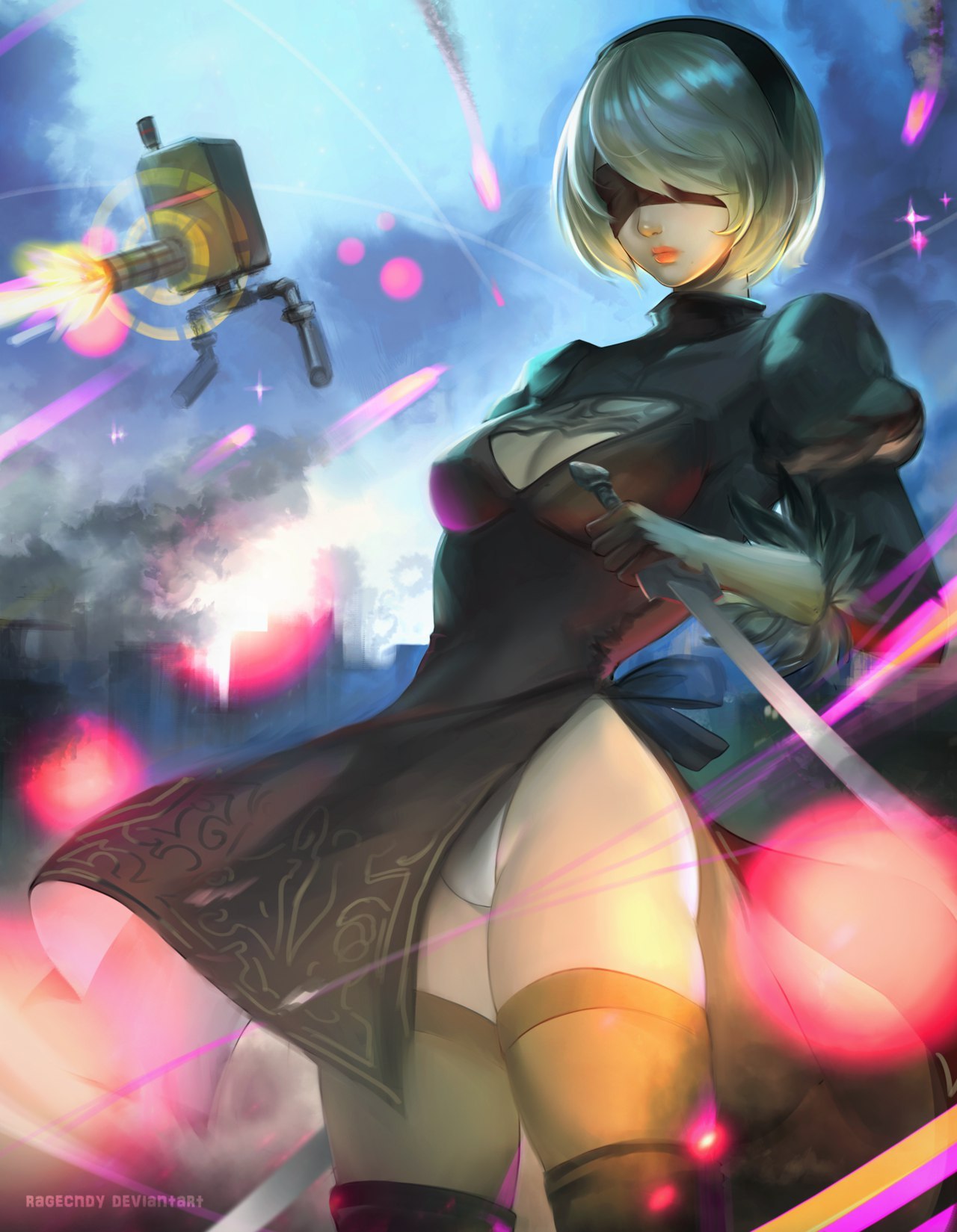 YoRHa No.2 Type B - NSFW, Yorha unit No 2 type B, Images, Art, Anime, Longpost