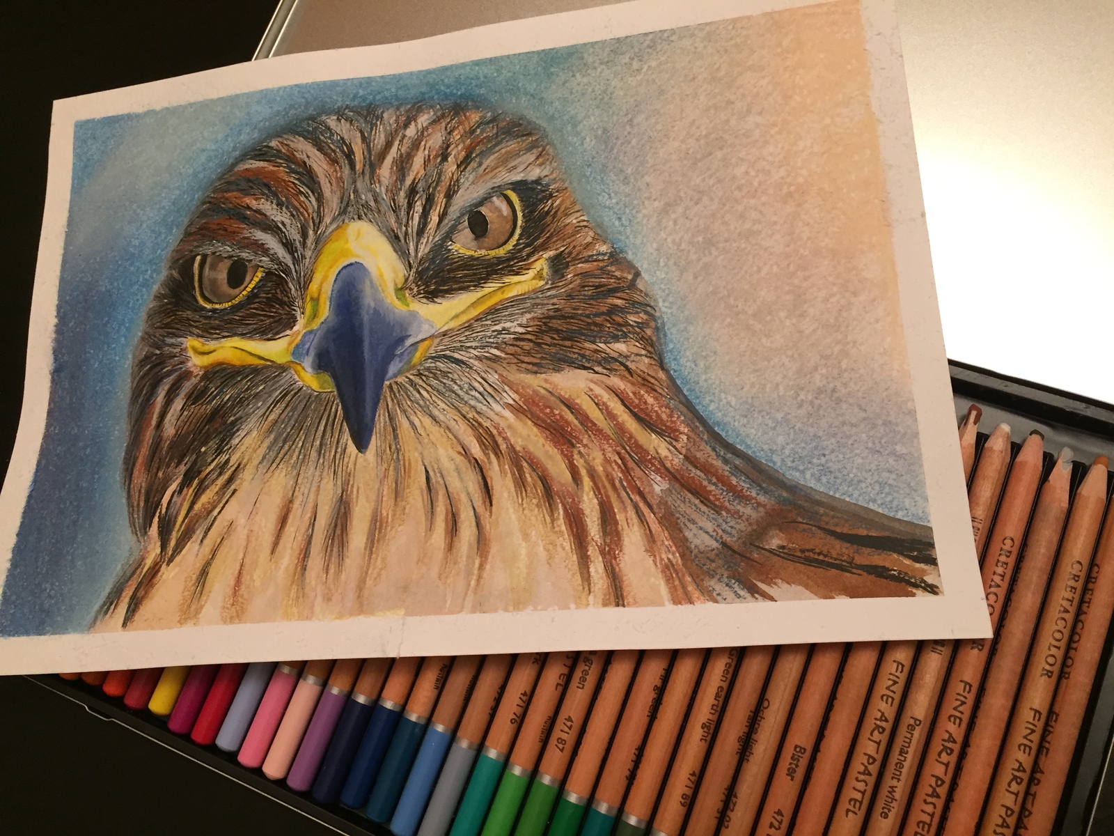 Drawing - My, Drawing, Colour pencils, Pastel