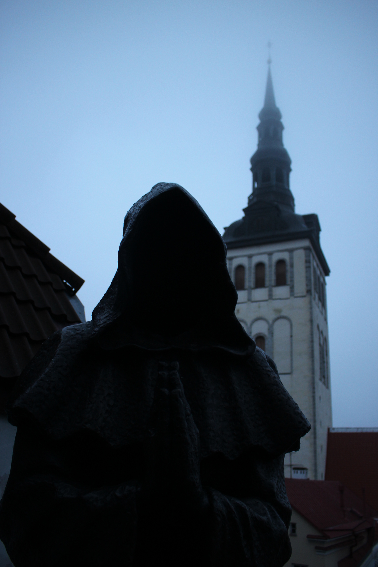 Tallinn 01.01.2017 - My, Tallinn, The photo, Fog, No snow, New Year, Dementors, Longpost