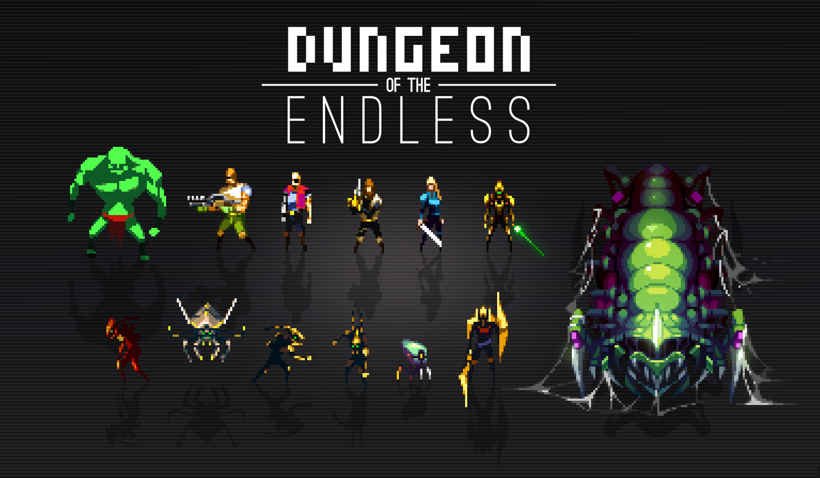 Dungeon of the endless review on a pixelated indie roguelike (only for pickups) - My, , Indie game, , Pixel Art, Endless, Endless legend, Video, Longpost