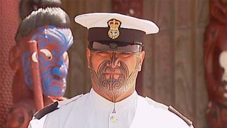 New Zealand Navy sailor - New Zealand, Tattoo, 
