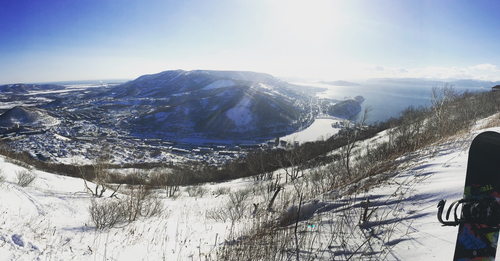 Maybe there is someone? - My, Yuzhno-Sakhalinsk, Snowboard, Snow, Photo