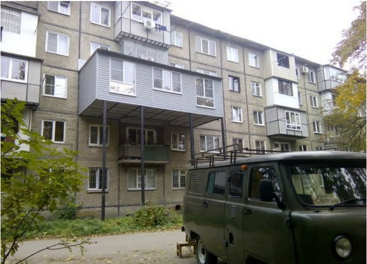 There is no limit to folk art. - Balcony, Housing, Longpost