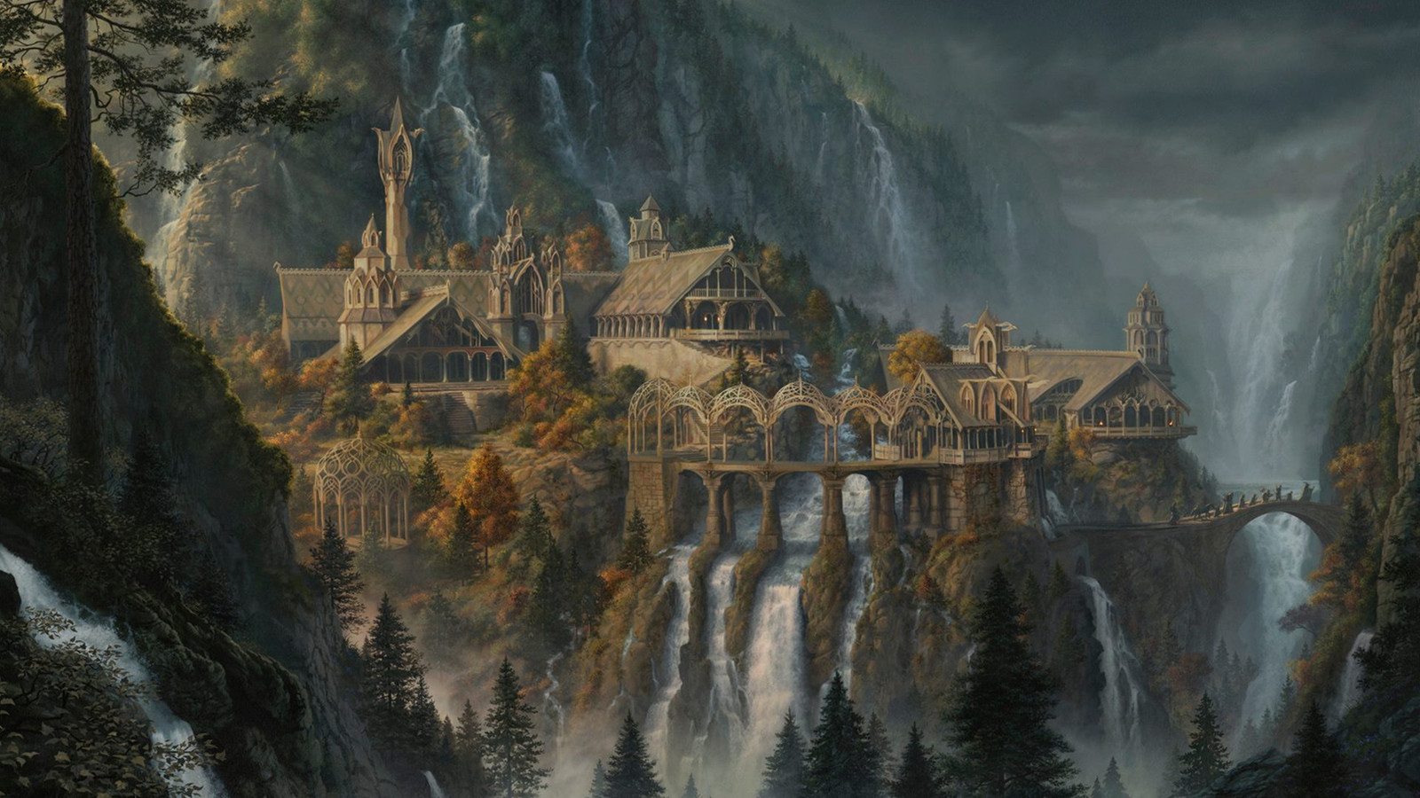 Fantasy paradise for introverts - Rivendell, Lorien, , Gondolin, , Introvert, Longpost