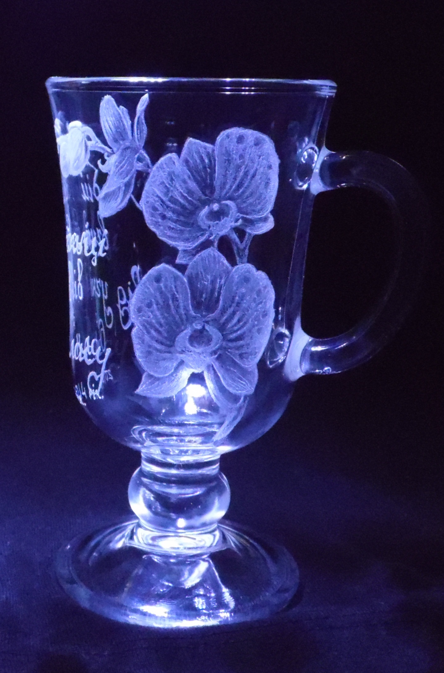 cups - My, Engraving, Glass engraving, Longpost