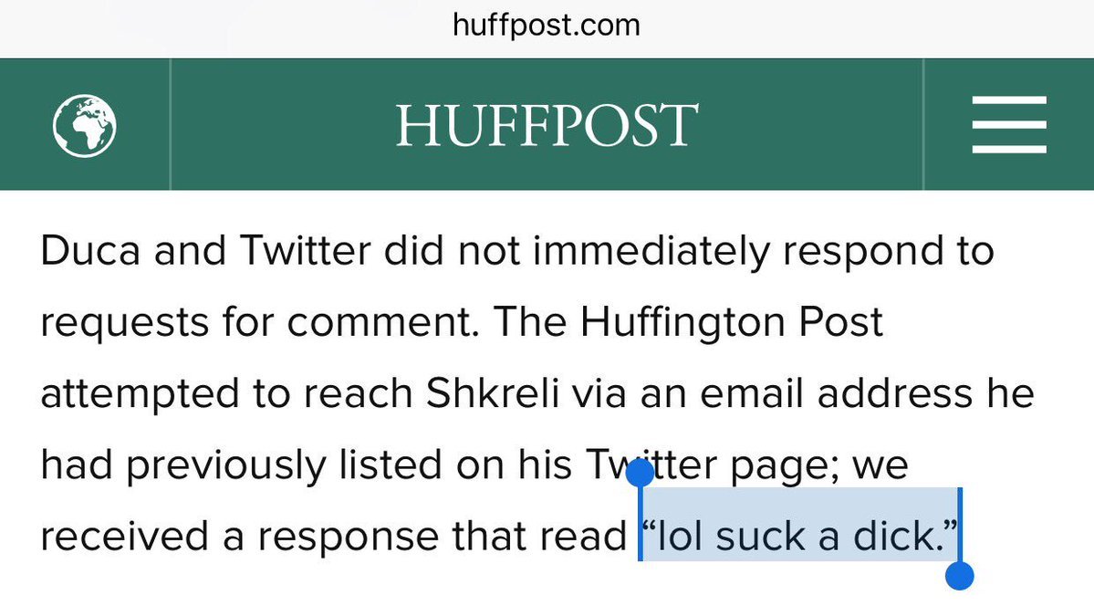 Martin Shkreli is my hero of course - Journalists, Twitter, 