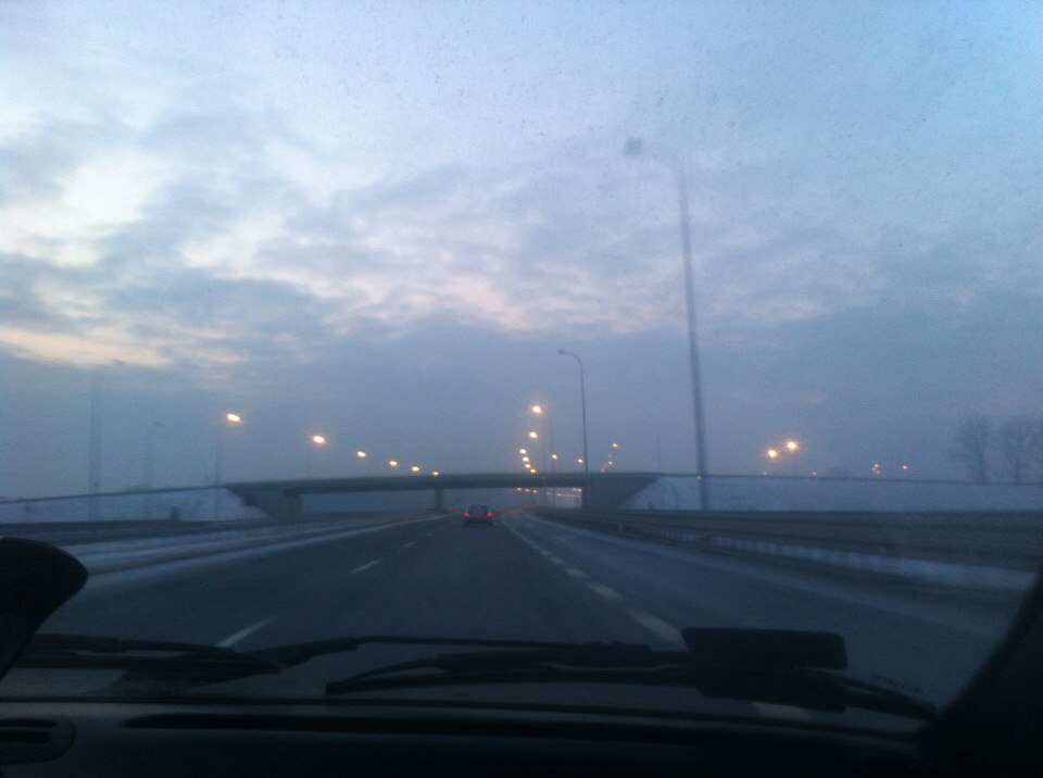 Do you think this is Europe? - My, Pl, Road, Bridge, Longpost