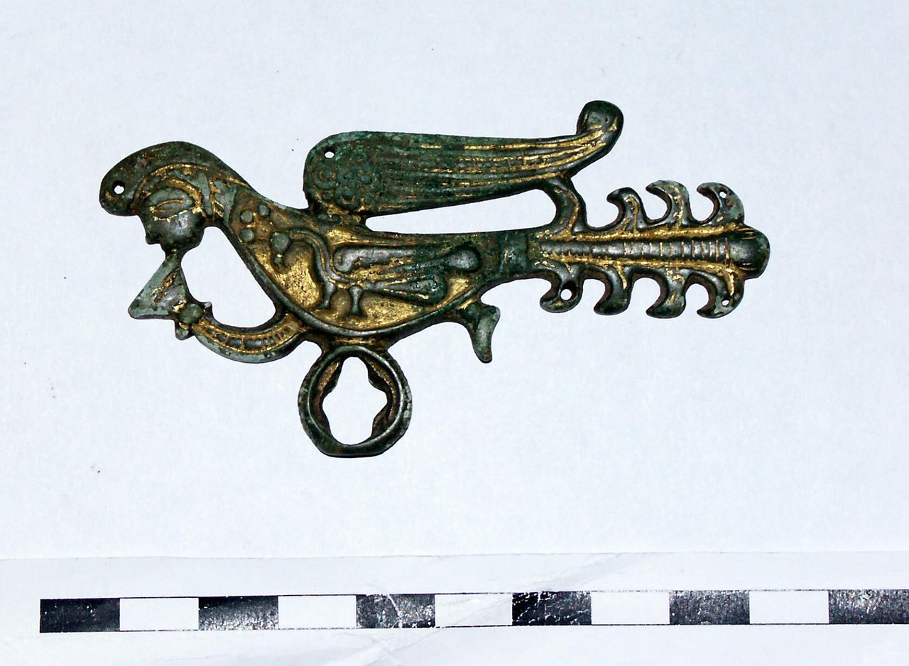 BIRD SIRIN (Firebird) - Archeology, Archaeological finds, Archaeological excavations, Artifact