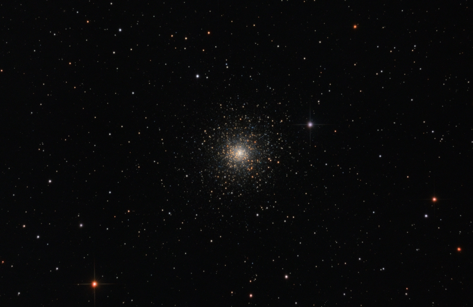 Globular Star Cluster M15/NGC 7078 - My, Astrophoto, Space, Conglomeration, Telescope, Astronomy