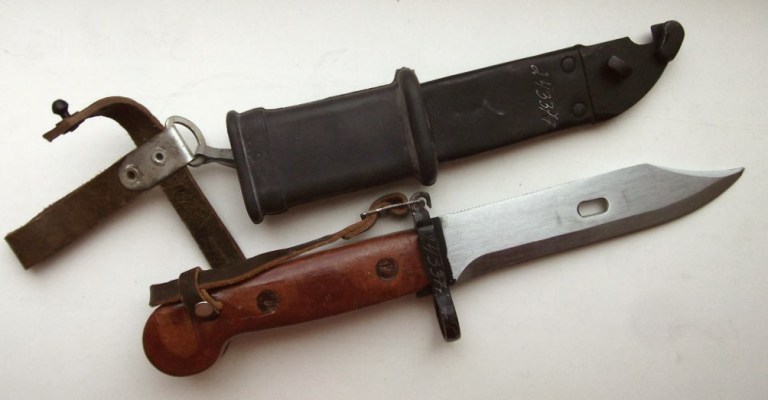 Bayonet-knife 6x3 for AKM assault rifle (USSR, Russia) - Weapon, Bayonet-Knife, Kalashnikov assault rifle, Russia, Longpost